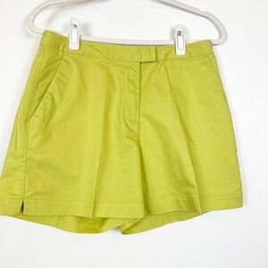 Adidas Women's Solid Shorts in Chartreus NWT Size 8